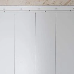 Biohort Neo Innenverkleidung 2B Doppeltür 27,9x2x203,5cm Grau-weiß