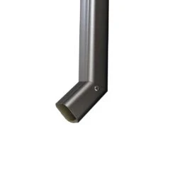 Biohort Panorama Gerätehaus Regenfallrohr-Set Dunkelgrau-Metallic