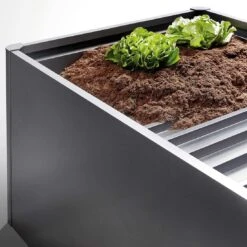 Biohort Zwischenboden Für Hochbeet Dunkelgrau-Metallic