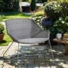 Cane-Line Breeze Loungesessel Stahl/Geflecht Light Grey