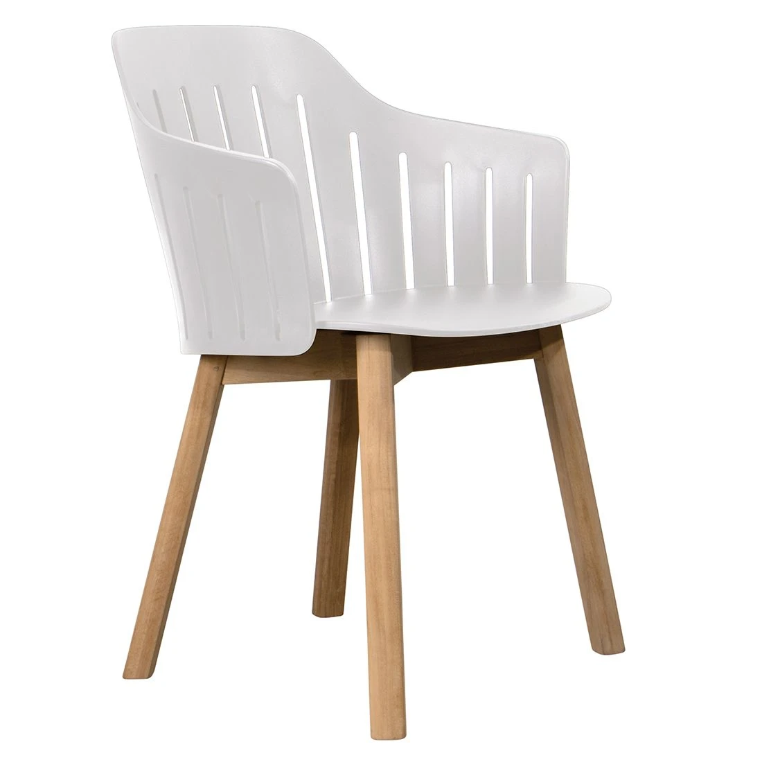 Cane-Line Choice Gartenmöbeldet 7-tlg. Mit Tisch 220x100cm White/Natur 2 Cane-Line Choice Gartenmöbeldet 7-tlg. Mit Tisch 220x100cm White/Natur – Bild 2