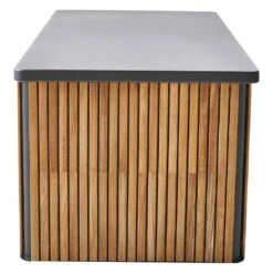 Cane-Line Combine Gartenbox Groß Teak/Aluminium Natur/Lava Grey -Garten Paradies Verkauf cane line combine kissentruhe gross teak aluminium 1463465 3