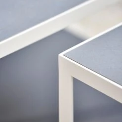 Cane-Line Level Beistelltisch 79x79cm Aluminium/Keramik Weiß/Light Grey -Garten Paradies Verkauf cane line level beistelltisch 79x79cm aluminium keramik 1479910 4