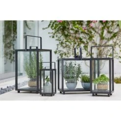 Cane-Line Lighthouse Laterne 33x33x54 Cm Aluminium Lava Grey -Garten Paradies Verkauf cane line lighthouse laterne 33x33x54cm aluminium 1463685 6