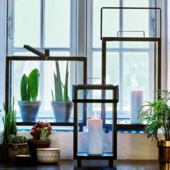 Cane-Line Lighthouse Laterne 33x33x54 Cm Aluminium Lava Grey -Garten Paradies Verkauf cane line lighthouse laterne 33x33x54cm aluminium 1463685 8