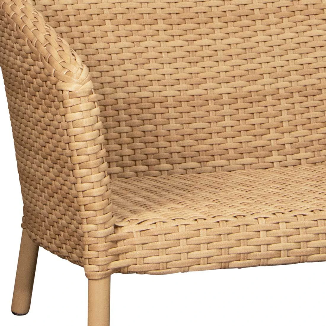 Cane-Line Ocean Gartensofa 202cm Aluminium/Geflecht/Polypropylen Dark Grey/Natur 3 Cane-Line Ocean Gartensofa 202cm Aluminium/Geflecht/Polypropylen Dark Grey/Natur – Bild 3