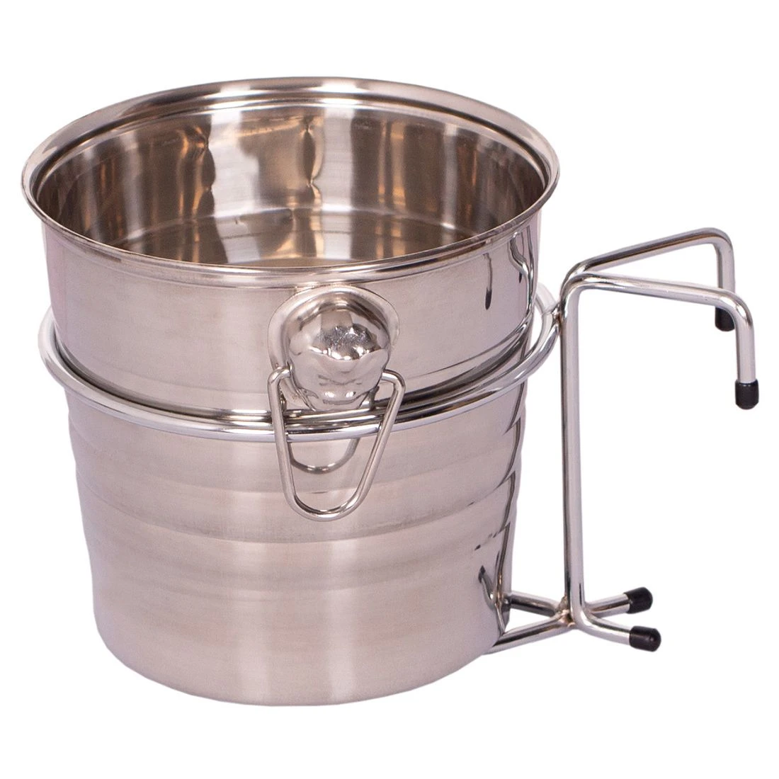 DeVries Champagnerkühler Edelstahl Inkl. Halterung Edelstahl 1 DeVries Champagnerkühler Edelstahl Inkl. Halterung Edelstahl