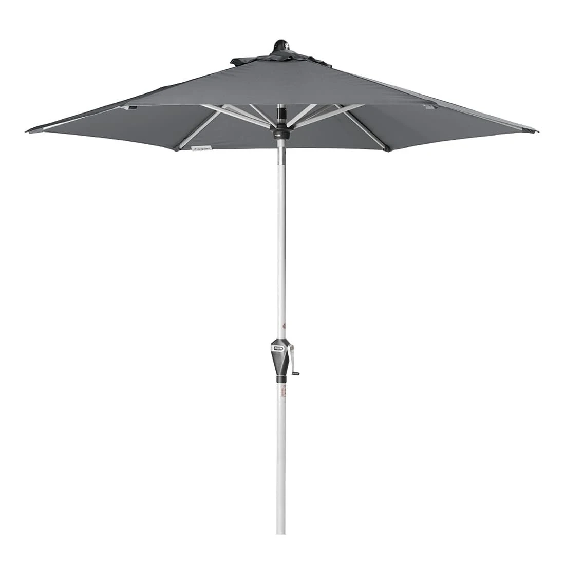 Doppler Active Mittelstockschirm Ø210cm - Mit Kurbel Anthrazit 1 Doppler Active Mittelstockschirm Ø210cm - Mit Kurbel Anthrazit