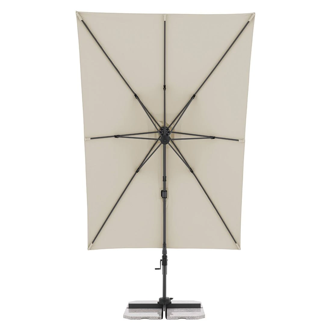 Doppler Active Green Edition Ampelschirm 310x210cm Natur 7 Doppler Active Green Edition Ampelschirm 310x210cm Natur – Bild 7