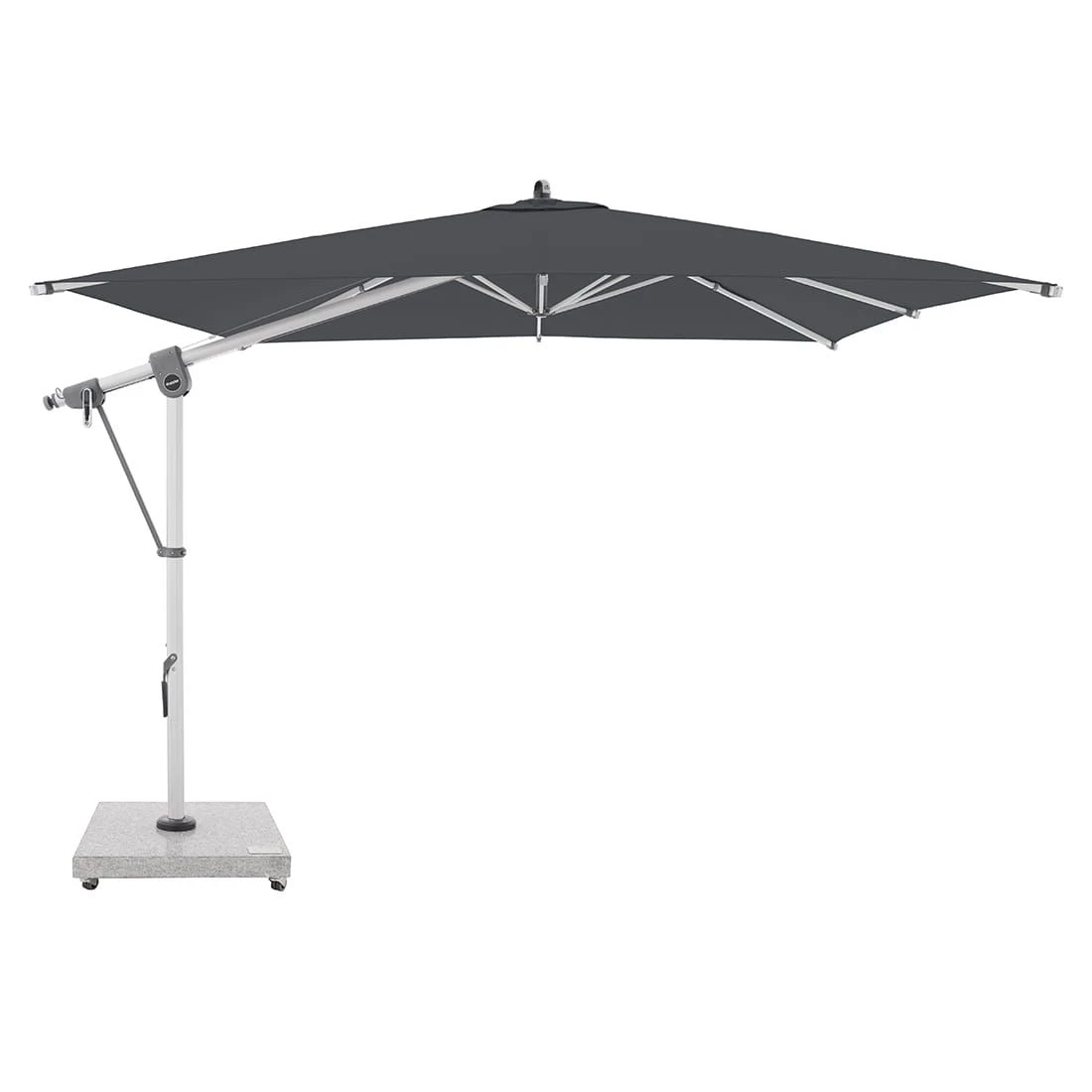 Doppler Ampelschirm Expert 300x300cm Anthrazit 1 Doppler Ampelschirm Expert 300x300cm Anthrazit