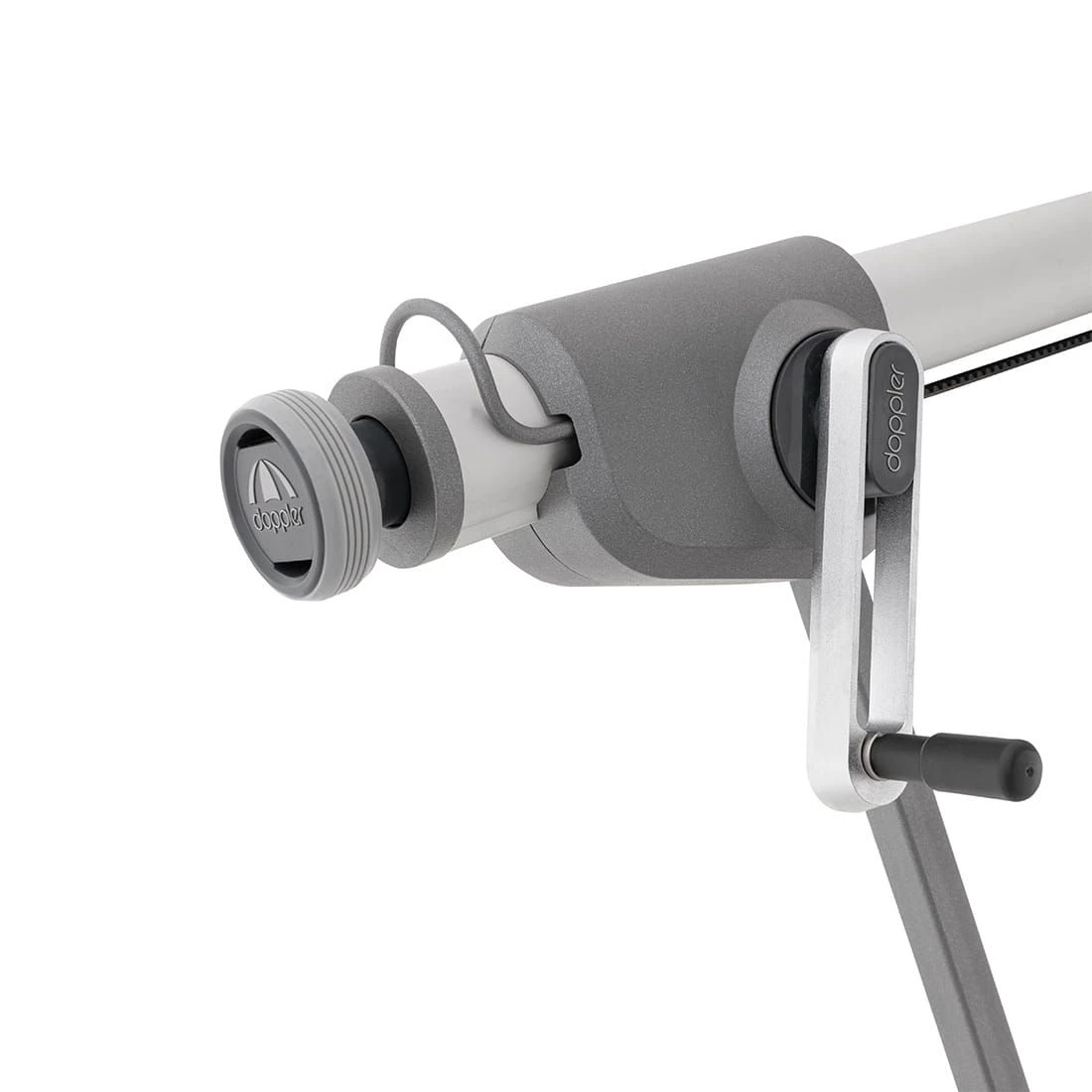 Doppler Ampelschirm Expert 300x300cm Anthrazit 8 Doppler Ampelschirm Expert 300x300cm Anthrazit – Bild 8