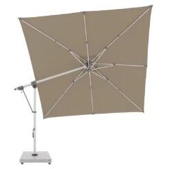 Doppler Ampelschirm Expert 300x300cm Sand -Garten Paradies Verkauf doppler ampelschirm expert 300x300cm 1359548 3
