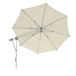 Doppler Expert Ampelschirm Ø350 Axial Schwenkbar Natur -Garten Paradies Verkauf doppler expert pendelschirm o350 axial schwenkbar 50152 2