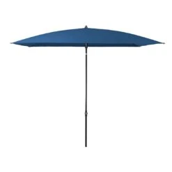 Doppler Sunline Waterproof Mittelstockschirm 230x190cm Anthrazit/Blau