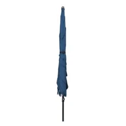 Doppler Sunline Waterproof Mittelstockschirm 230x190cm Anthrazit/Blau -Garten Paradies Verkauf doppler sunline waterproof balkonschirm 230x190cm m volant anthrazit blau 1300808 4