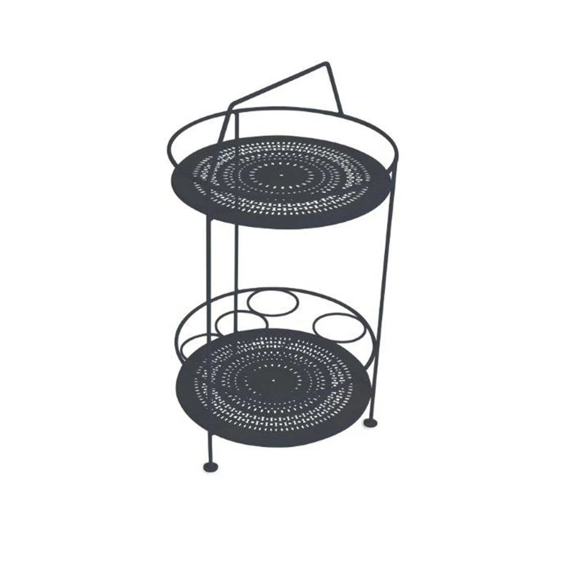 Fermob Montmartre Tragbare Bar Stahl Anthrazit 1 Fermob Montmartre Tragbare Bar Stahl Anthrazit