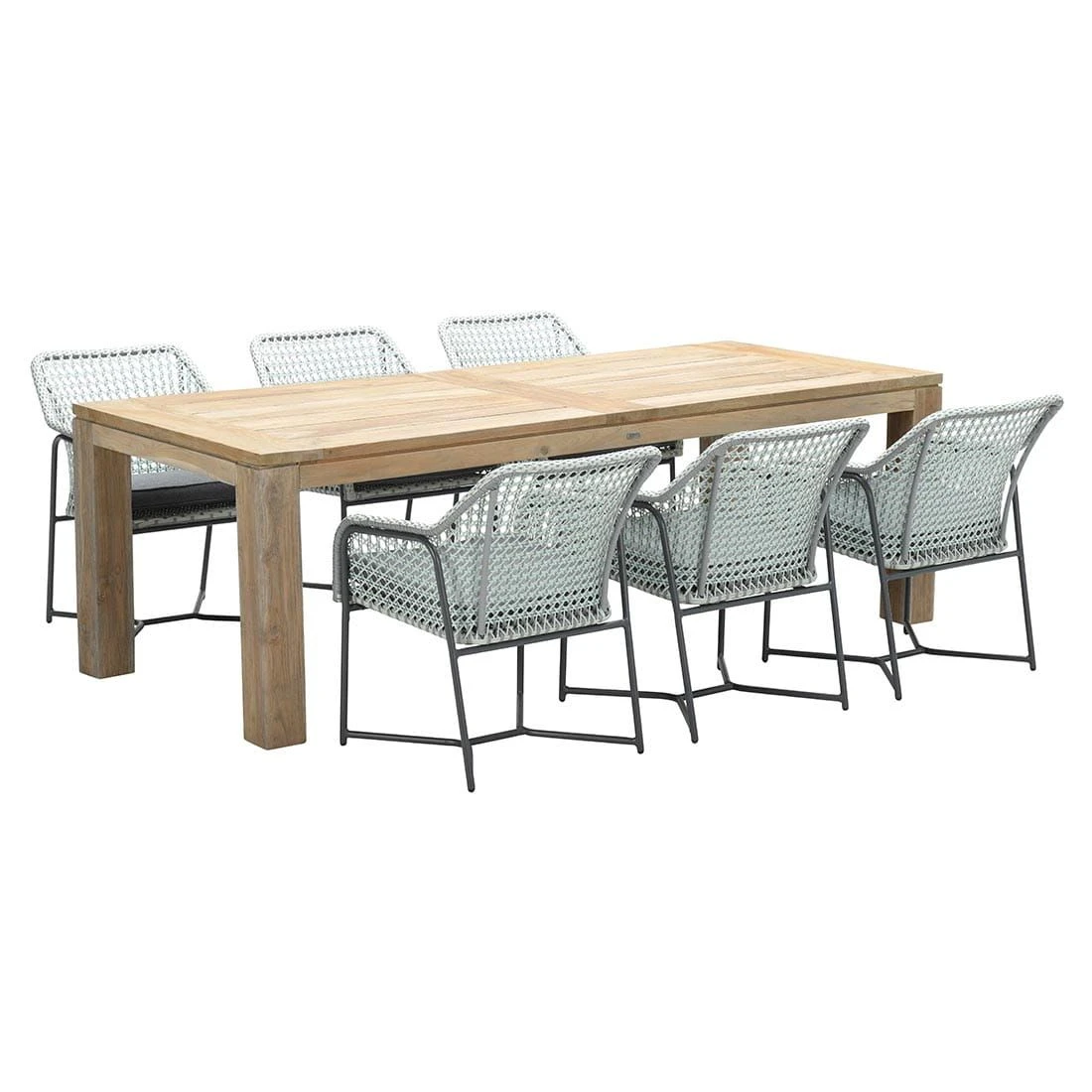 Garden Impressions Bellevue Diningsessel Aluminium/Rope Carbon Black/Grey 6 Garden Impressions Bellevue Diningsessel Aluminium/Rope Carbon Black/Grey – Bild 6