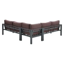 Garden Impressions Bianca Ecklounge Aluminium/Polyester Carbon Black/Copper -Garten Paradies Verkauf garden impressions bianca loungeecke aluminium polster 1350000 3