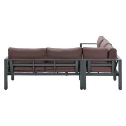 Garden Impressions Bianca Ecklounge Aluminium/Polyester Carbon Black/Copper -Garten Paradies Verkauf garden impressions bianca loungeecke aluminium polster 1350000 5