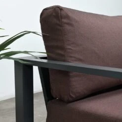 Garden Impressions Bianca Ecklounge Aluminium/Polyester Carbon Black/Copper -Garten Paradies Verkauf garden impressions bianca loungeecke aluminium polster 1350000 8