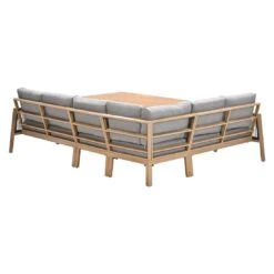 Garden Impressions Decala Dininglounge 5-tlg. Aluminium/Rope/Textilene Teaklook/Taupe 13 Garden Impressions Decala Dininglounge 5-tlg. Aluminium/Rope/Textilene Teaklook/Taupe -Garten Paradies Verkauf garden impressions decala loungeset 5 tlg aluminium rattan textilene 1436108 4