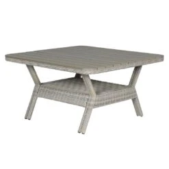 Garden Impressions Milwaukee Dininglounge Geflecht/Spun Polyester Vintage Willow/Reflex Black -Garten Paradies Verkauf garden impressions milwaukee loungeecke 4 teilig geflecht 5