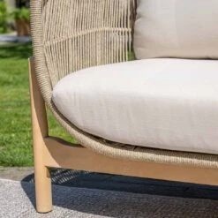 Garden Impressions Talara Loungeset 4-tlg. Akazie/Polster Akazie White Wash/Sand -Garten Paradies Verkauf garden impressions talara loungeset 4 tlg akazie polster 1436185 5