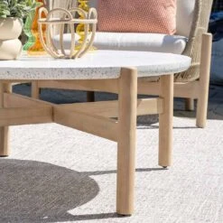 Garden Impressions Talara Loungeset 4-tlg. Akazie/Polster Akazie White Wash/Sand -Garten Paradies Verkauf garden impressions talara loungeset 4 tlg akazie polster 1436185 8