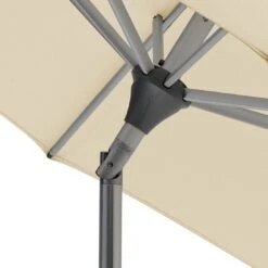 Glatz Alu Twist Mittelstockschirm Ø330cm Ash 7 Glatz Alu Twist Mittelstockschirm Ø330cm Ash -Garten Paradies Verkauf glatz stockschirm alu twist rund 330cm stoff 151 ash 2