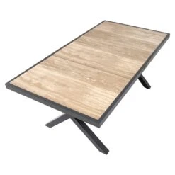 Hartman Canterbury Gartentisch 188x96cm Aluminium/Keramik Xerix/Beige-Wood -Garten Paradies Verkauf hartman canterbury loungetisch 188x96cm aluminium keramik 1395386 4