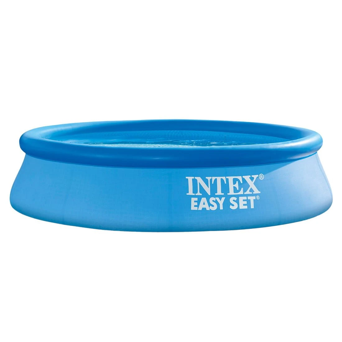 Intex EasySet Pool Set Ø244 Cm Inkl. Filterpumpe Blau 1 Intex EasySet Pool Set Ø244 Cm Inkl. Filterpumpe Blau