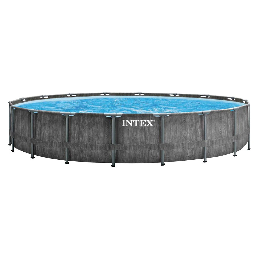 Intex PrismFrame Pool Set Ø 549 X 122 Greywood 1 Intex PrismFrame Pool Set Ø 549 X 122 Greywood