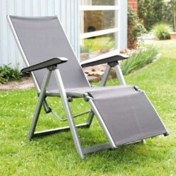 Kettler Basic Plus Relaxsessel Aluminium/Textilene Silber/Anthrazit -Garten Paradies Verkauf kettler basicplus relaxsessel silber anthrazit 0301216 0000 2