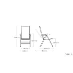 Kettler Cirrus Silver Line Klappsessel Aluminium/Outdoorgewebe Silber/Anthrazitgrau 14 Kettler Cirrus Silver Line Klappsessel Aluminium/Outdoorgewebe Silber/Anthrazitgrau -Garten Paradies Verkauf kettler cirrus silver line gartenstuhl alu outdoorgewebe 1368997 6