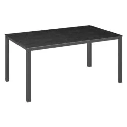 Garten Paradies Verkauf 22 Kettler Cubic Gartentisch 140x70cm Aluminium/Dekton Anthrazit/Fossil Natur