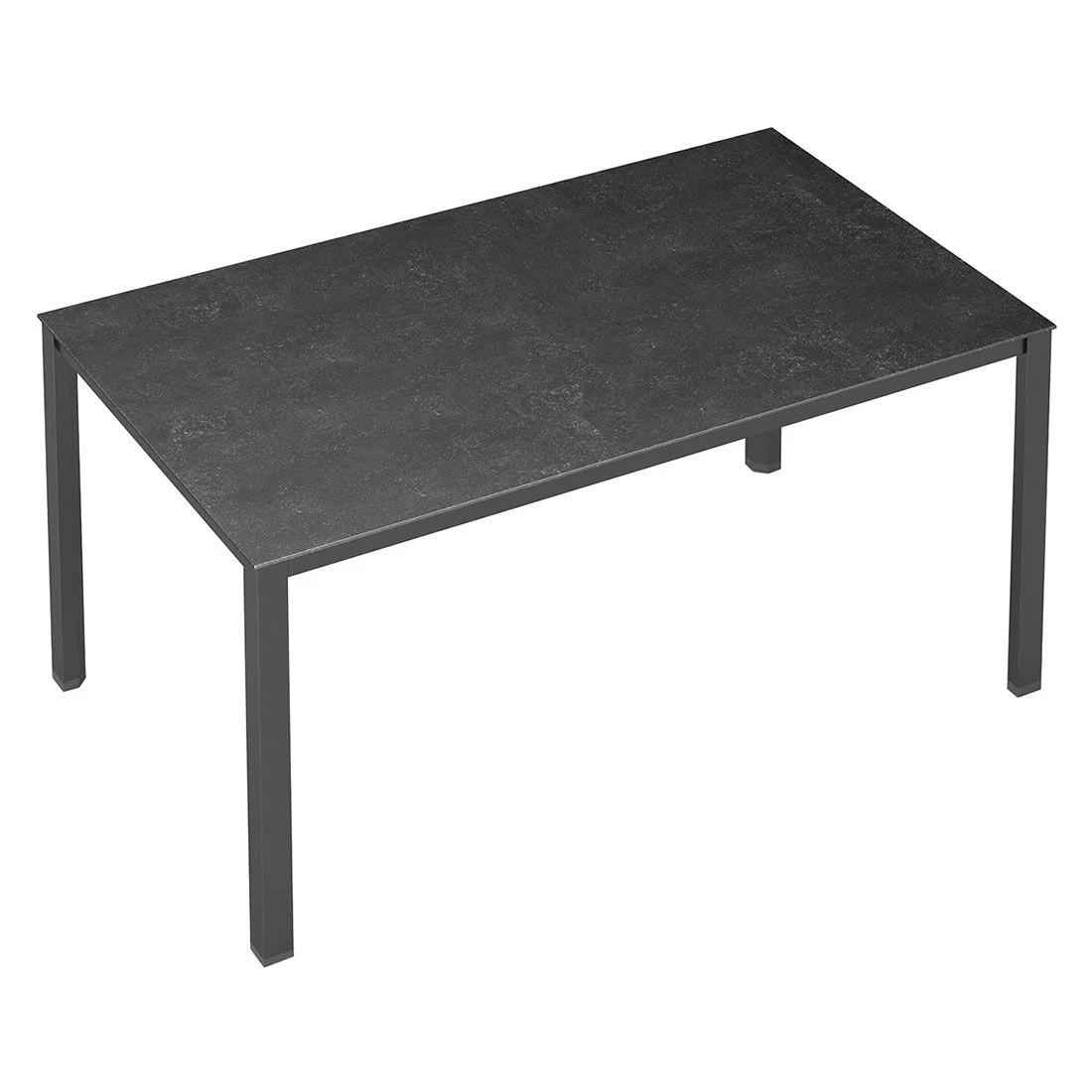 Kettler Cubic Gartentisch 140x70cm Aluminium/Dekton Anthrazit/Fossil Natur 2 Kettler Cubic Gartentisch 140x70cm Aluminium/Dekton Anthrazit/Fossil Natur – Bild 2