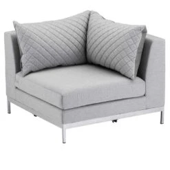 Kettler Ego Modular Ecklounge 7tlg. Sunbrella Silber/Hellgrau Meliert -Garten Paradies Verkauf kettler ego modular loungeecke 7tlg aluminium sunbrella 5