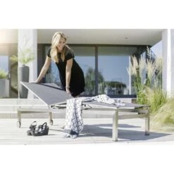 Kettler Feel Gartenliege Edelstahl/Textilene Grau Meliert 27 Kettler Feel Gartenliege Edelstahl/Textilene Grau Meliert -Garten Paradies Verkauf kettler feel gartenliege 203cm edelstahl textilene grau meliert 1005282 12