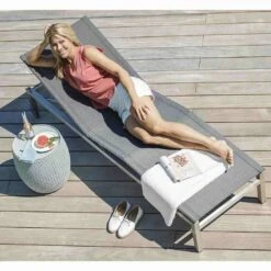 Kettler Feel Gartenliege Edelstahl/Textilene Grau Meliert 17 Kettler Feel Gartenliege Edelstahl/Textilene Grau Meliert -Garten Paradies Verkauf kettler feel gartenliege 203cm edelstahl textilene grau meliert 1005282 2