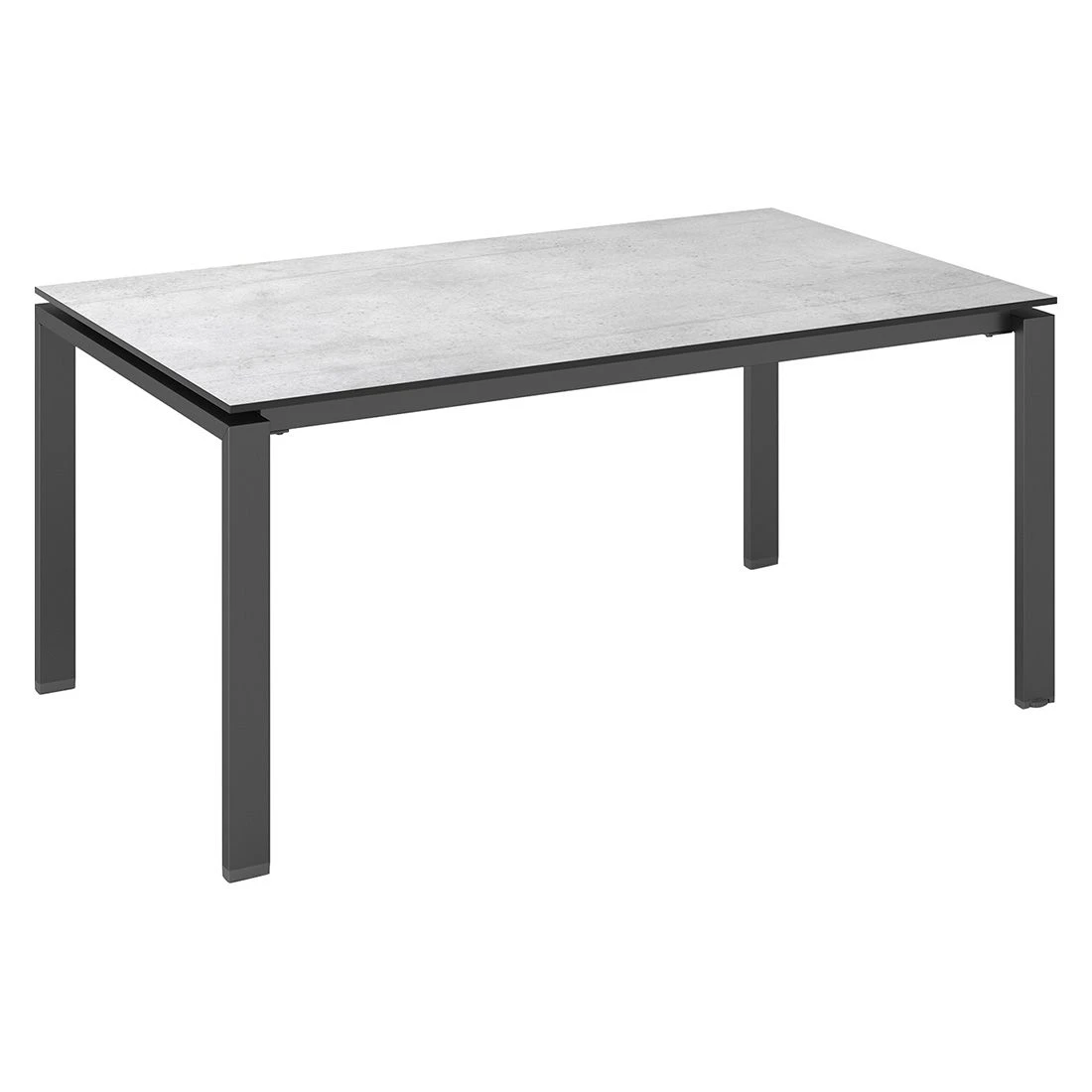 Kettler Float Gartentisch 180x95cm Aluminium/HPL Anthrazit/Grau 1 Kettler Float Gartentisch 180x95cm Aluminium/HPL Anthrazit/Grau