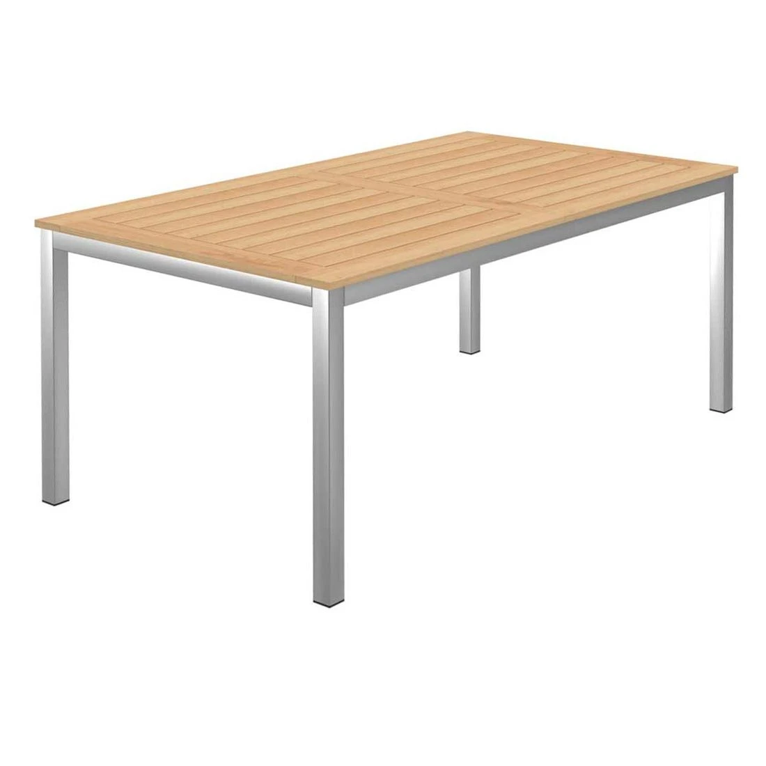 OUTLIV. Kreta Gartenmöbelset 7-tlg. Mit Tisch 180/240x90 Cm Silber/Coal 2 OUTLIV. Kreta Gartenmöbelset 7-tlg. Mit Tisch 180/240x90 Cm Silber/Coal – Bild 2