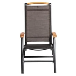 Kettler Memphis Klappsessel Aluminium/Textilene Mit Teak-Armlehnen Anthrazit/Bronze 16 Kettler Memphis Klappsessel Aluminium/Textilene Mit Teak-Armlehnen Anthrazit/Bronze -Garten Paradies Verkauf kettler memphis klappsessel alu textilen anthrazit bronze 3