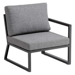 Kettler Ocean Skid Ecklounge 6-tlg. Aluminium/Olefin Anthrazit/Hellgrau Meliert -Garten Paradies Verkauf kettler ocean skid dininglounge 6 tlg aluminium olefin 1351342 5