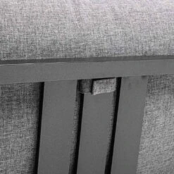 Kettler Ocean Skid Ecklounge 6-tlg. Aluminium/Olefin Anthrazit/Hellgrau Meliert -Garten Paradies Verkauf kettler ocean skid dininglounge 6 tlg aluminium olefin 1351342 9