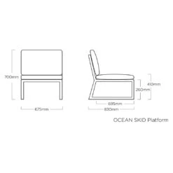 Kettler Ocean Skid Platform Ecklounge 7-tlg. Mit Loungetisch 70x70cm Alu/Olefin Anthrazit/Grau -Garten Paradies Verkauf kettler ocean skid loungecke 7 tlg mit tisch 70x70cm 1395859 14