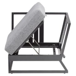 Kettler Ocean Skid Platform Ecklounge 7-tlg. Mit Loungetisch 70x70cm Alu/Olefin Anthrazit/Grau -Garten Paradies Verkauf kettler ocean skid loungecke 7 tlg mit tisch 70x70cm 1395859 6