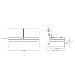 Kettler Ocean Skid Platform Gartensofa Aluminium/Agora Anthrazit Matt/Brisa -Garten Paradies Verkauf kettler ocean skid platform gartensofa aluminium acryl 1485003 7