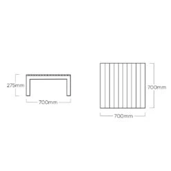 Kettler Ocean Skid Platform Loungeset Aluminium/Olefin Anthrazit/Hellgrau Meliert -Garten Paradies Verkauf kettler ocean skid platform loungeset aluminium olefin 1491746 10