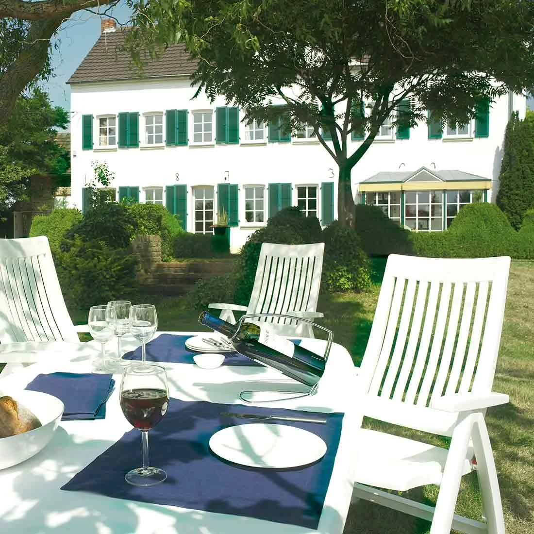 Kettler Roma Klappsessel Kunststoff Weiß 3 Kettler Roma Klappsessel Kunststoff Weiß – Bild 3