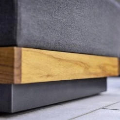 Kettler Royal Platform Loungehocker Aluminium/Teak/Sunbrella Anthrazit/Sooty -Garten Paradies Verkauf kettler royal platform loungehocker aluminium teak sunbrella 1438253 3